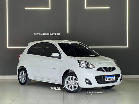NISSAN MARCH 1.6 SV 16V FLEX 4P MANUAL